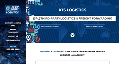 Desktop Screenshot of dtslogistx.com